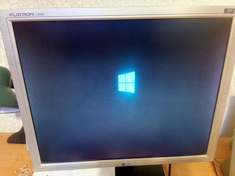 Начало процесса установки Windows 10
