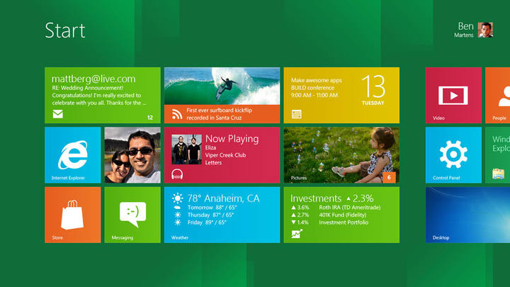 Обновление до Windows 8 с предыдущей версии
